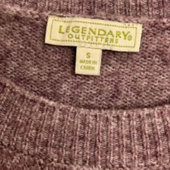 Legendary Outfitters Light Purple Sweater Women's Size Small - Picture 2 of 6